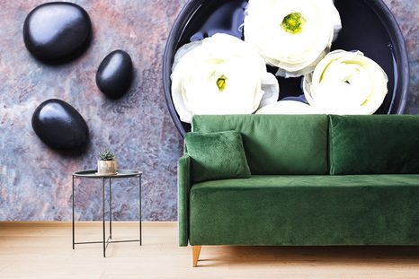 FOTOTAPETA ZÁTIŠÍ SE ZEN KAMENY - TAPETY FENG SHUI - TAPETY