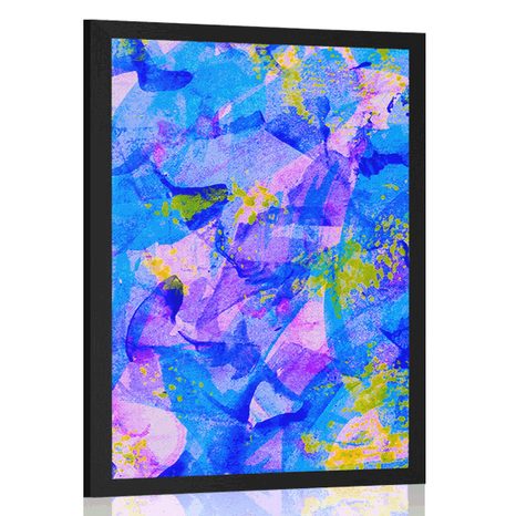 POSTER PASTEL ABSTRACT ART - ABSTRACT AND PATTERNED - POSTERS