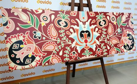 OBRAZ LIDOVÝ ORNAMENT - ABSTRAKTNÍ OBRAZY - OBRAZY