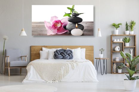 OBRAZ HARMONICKÉ ZEN ZÁTIŠÍ - OBRAZY FENG SHUI - OBRAZY