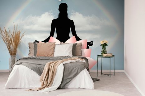 SAMOLEPÍCÍ TAPETA MEDITAČNÍ CVIČENÍ - SAMOLEPÍCÍ TAPETY - TAPETY