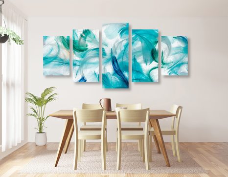 5-DELNA SLIKA ZELENA PERESA - SLIKE TIHOŽITJE - SLIKE