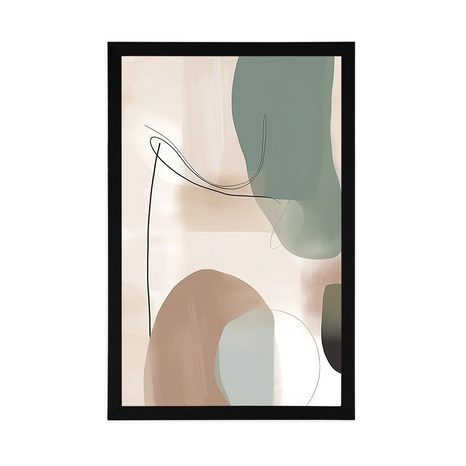 PLAKÁT ABSTRAKTNÍ TVARY NO3 - ABSTRAKTNÍ TVARY - PLAKÁTY