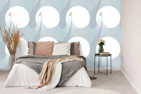 SAMOLEPÍCÍ TAPETA ZIMNÍ PANÍ - SAMOLEPÍCÍ TAPETY - TAPETY