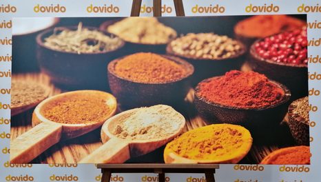 OBRAZ PRZYPRAWY I ZIOŁA - OBRAZY JEDZENIE I NAPOJE - OBRAZY