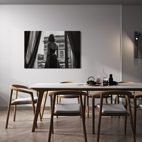 OBRAZ PODMANIVÁ DÍVKA V PAŘÍŽSKÉM BYTĚ - OBRAZY ŽENY - OBRAZY