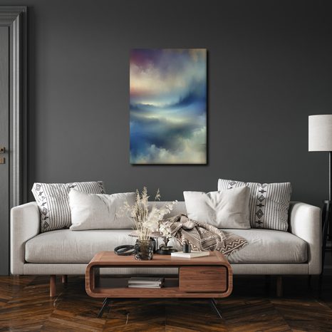 OBRAZ LES V OPARU - OBRAZY LES - OBRAZY