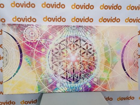 TABLOU MANDALA INTERESANT - TABLOURI FENG SHUI - TABLOURI