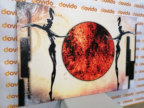 SLIKA AFRIŠKI PLES - ABSTRAKTNE SLIKE - SLIKE