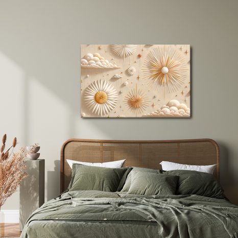 OBRAZ HVĚZDNÉ NEBE A SLUNCE - OBRAZY VÝCHOD A ZÁPAD SLUNCE - OBRAZY