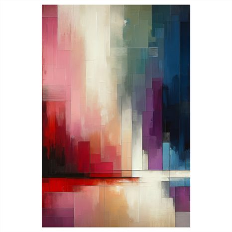 SLIKA ABSTRAKTNO MESTNO SANJE - SLIKE ABSTRAKTNIH OBLIK - SLIKE