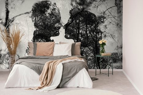 TAPETA PODOBA LÁSKY V ČERNOBÍLÉM - ČERNOBÍLÉ TAPETY - TAPETY