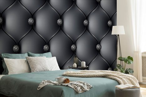 WALLPAPER ELEGANT PATTERNS IN BLACK - PATTERNED WALLPAPERS - WALLPAPERS