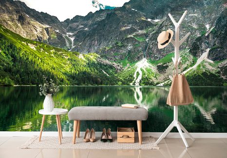 CARTA DA PARATI – LAGO DI MORSKIE OKO NEI TATRA - CARTA DA PARATI NATURA - CARTA DA PARATI