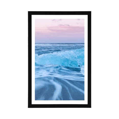 PLAGÁT S PASPARTOU ĽADOVÝ OCEÁN - PRÍRODA - PLAGÁTY