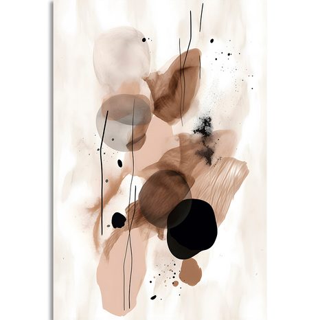 WANDBILD ABSTRAKTE FORMEN NO13 - WANDBILDER ABSTRAKTE FORMEN - BILDER