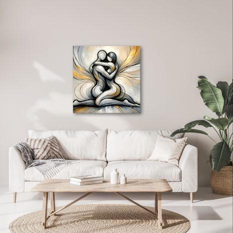 OBRAZ HARMONICKÉ SPOJENÍ DUŠÍ - OBRAZY LÁSKA - OBRAZY