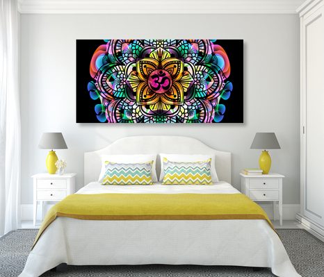 OBRAZ MANDALA ZDRAVÍ - OBRAZY FENG SHUI - OBRAZY