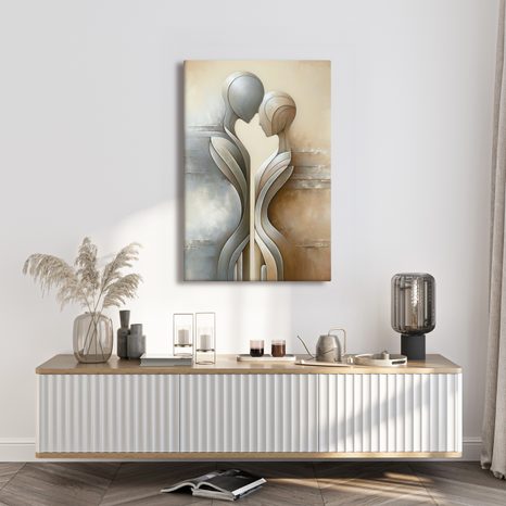 OBRAZ BLÍZKOST V ABSTRAKCI - OBRAZY LÁSKA - OBRAZY