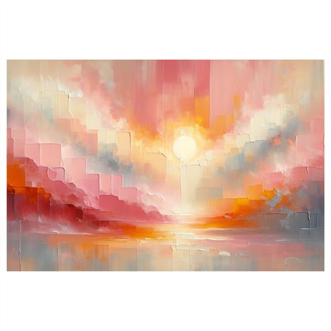 OBRAZ PASTELOVÝ VÝCHOD SLUNCE - OBRAZY PODLE MOTIVU - OBRAZY