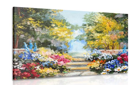 CANVAS PRINT LANDSCAPE OIL PAINTING - PICTURES - 🔥 TOTAL SALE 🔥
