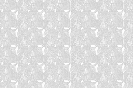 WALLPAPER MAGICAL LEAVES IN GRAY VERSION - WALLPAPERS NATURE - WALLPAPERS