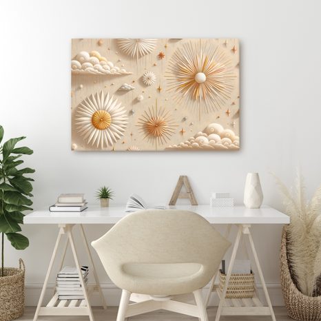 OBRAZ HVĚZDNÉ NEBE A SLUNCE - OBRAZY VÝCHOD A ZÁPAD SLUNCE - OBRAZY