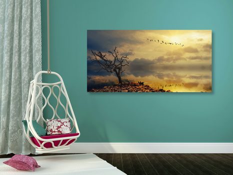 OBRAZ VYSCHLÝ STROM - OBRAZY PŘÍRODY A KRAJINY - OBRAZY