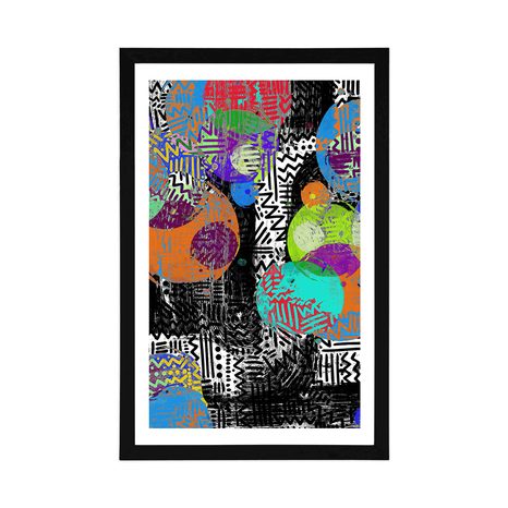 POSTER – COMPOSIZIONE ASTRATTA - POP ART - POSTER