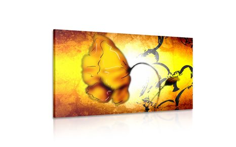 OBRAZ ETNO KVĚT - ABSTRAKTNÍ OBRAZY - OBRAZY