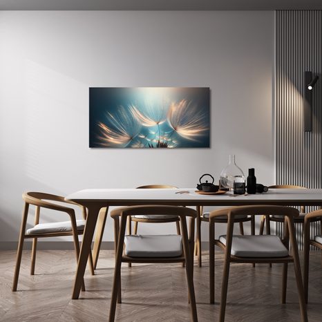 OBRAZ SNOVÉ KAPKY PAMPELIŠKY - OBRAZY PAMPELIŠKA - OBRAZY