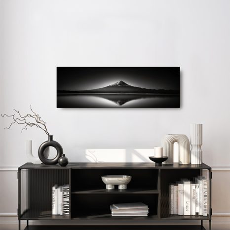 OBRAZ KLIDNÁ NOC U JEZERA - OBRAZY HORY - OBRAZY