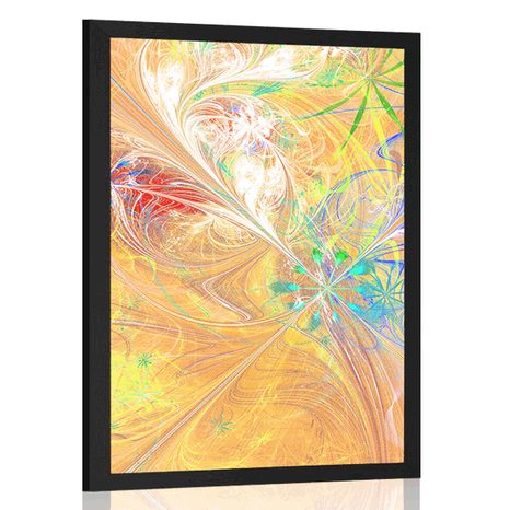 POSTER SYMPHONY OF COLORS - ABSTRACT AND PATTERNED - POSTERS