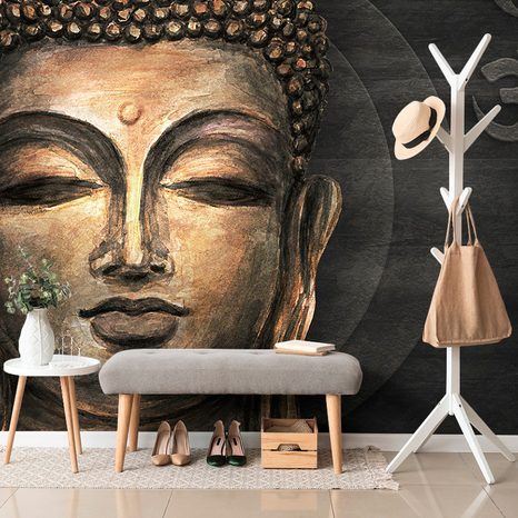 SELF ADHESIVE WALLPAPER BUDDHA FACE - SELF-ADHESIVE WALLPAPERS - WALLPAPERS