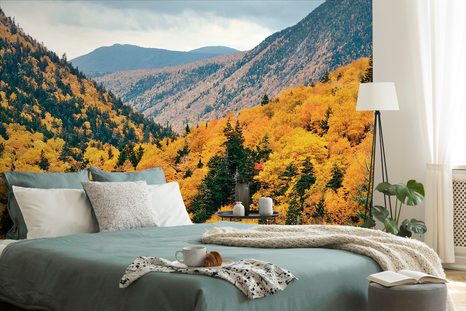 FOTOTAPETA VÝHLED NA MAJESTÁTNÍ HORY - TAPETY PŘÍRODA - TAPETY