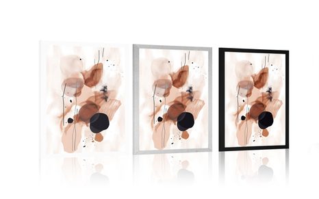 POSTER ABSTRAKTE FORMEN NO13 - ABSTRAKTE FORMEN - POSTER