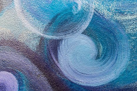 SLIKA MODERNI APSTRAKTNI POTEZI KISTOM - APSTRAKTNE SLIKE - SLIKE