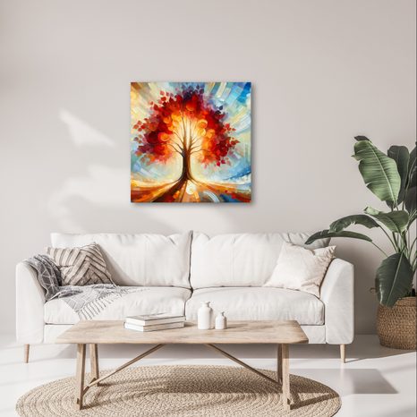 OBRAZ PODZIMNÍ BARVY STROMU ŽIVOTA - OBRAZY STROMY ŽIVOTA - OBRAZY