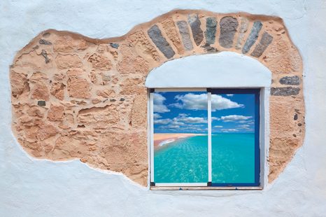 SELBSTKLEBENDE TAPETE MIT BLICK AUFS MEER - SELBSTKLEBENDE TAPETEN - TAPETEN