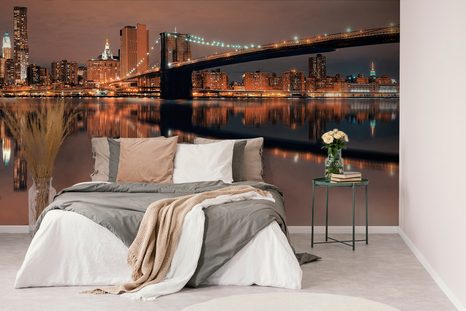 FOTOTAPETA MOST V MANHATTANU - TAPETY MĚSTA - TAPETY