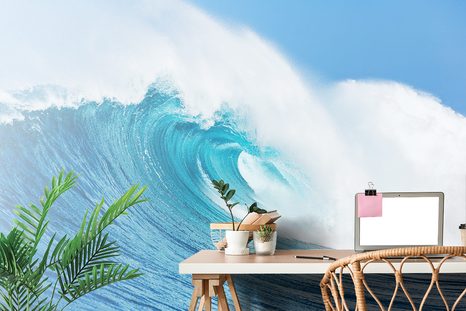 SAMOLEPÍCÍ FOTOTAPETA MOŘSKÁ VLNA - SAMOLEPÍCÍ TAPETY - TAPETY