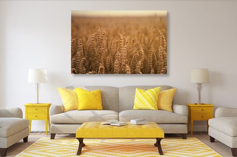 OBRAZ POLE ZBOŻOWE - OBRAZY PRZYRODY I KRAJOBRAZY - OBRAZY