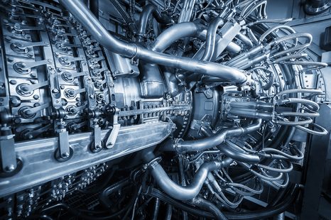 FOTOTAPETA MOTOR PLYNOVÉ TURBÍNY - TAPETY AUTA - TAPETY