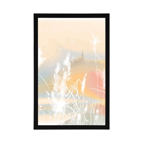 PLAKÁT LOUKA POD HRADEM - MOTIVY Z NAŠÍ DÍLNY - PLAKÁTY