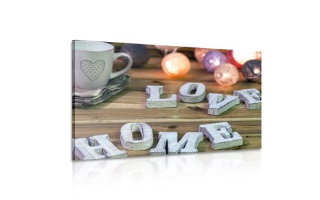 OBRAZ HARMONICKÝ DOMOV - OBRAZY S CITÁTY A NÁPISY - OBRAZY