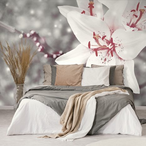 SELF ADHESIVE WALL MURAL SECRET OF THE LILY - SELF-ADHESIVE WALLPAPERS - WALLPAPERS