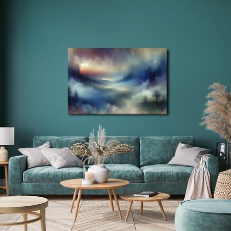 OBRAZ TAJEMNÉ ÚDOLÍ - OBRAZY LES - OBRAZY