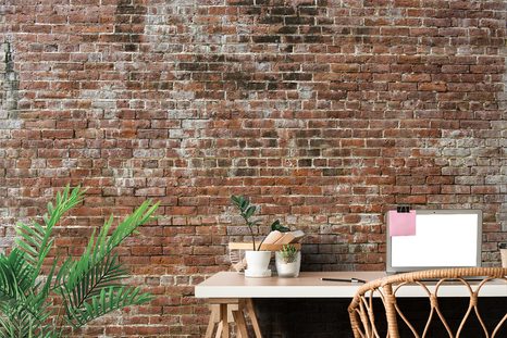 SAMOLEPÍCÍ FOTOTAPETA STARÁ CIHLOVÁ ZEĎ - TAPETY - TOTÁLNÍ VÝPRODEJ 🔥