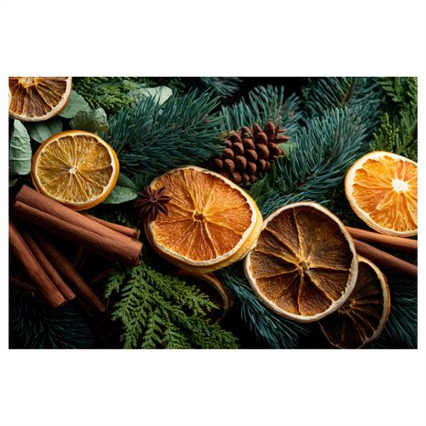 OBRAZ VÁNOČNÍ VŮNĚ LESA - VÁNOČNÍ A ZIMNÍ OBRAZY - OBRAZY