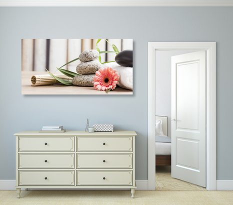 OBRAZ MEDITAČNÍ A WELLNESS ZÁTIŠÍ - OBRAZY FENG SHUI - OBRAZY